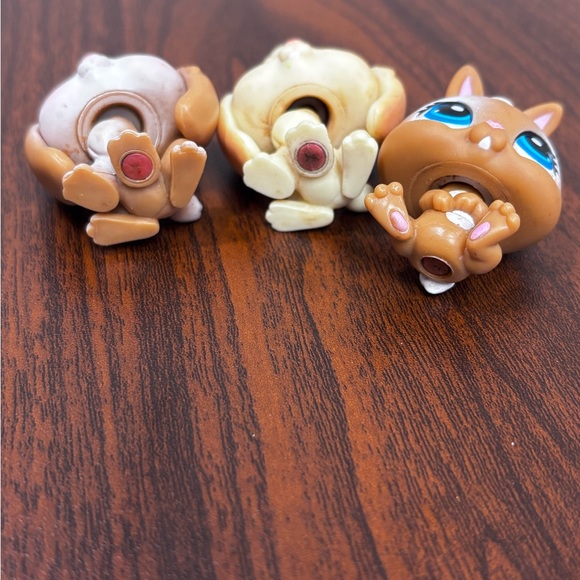 Littlest Pet Shop Bunny Rabbit Lot Vintage #3 #75 #265 - Picture 3 of 5